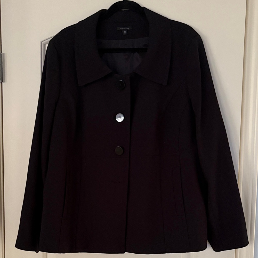 Semantiks Black Blazer Jacket Size 18W